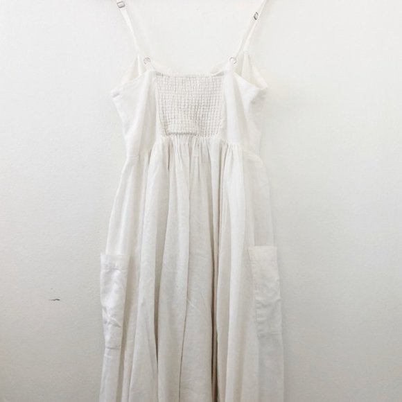 Urban Outfitters Linen Button Down Dress - Picture 6 of 6